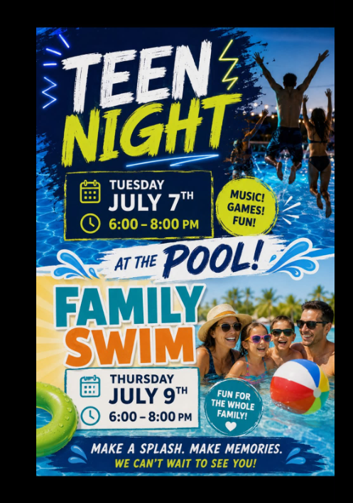 Pool Teen Night 07.07.26